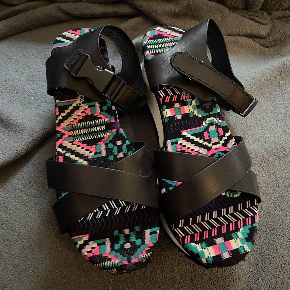 Only wore once. Like new sandals